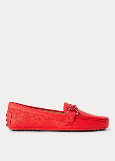 Women's Ralph Lauren Briley II Leather Loafers | 051987VMG